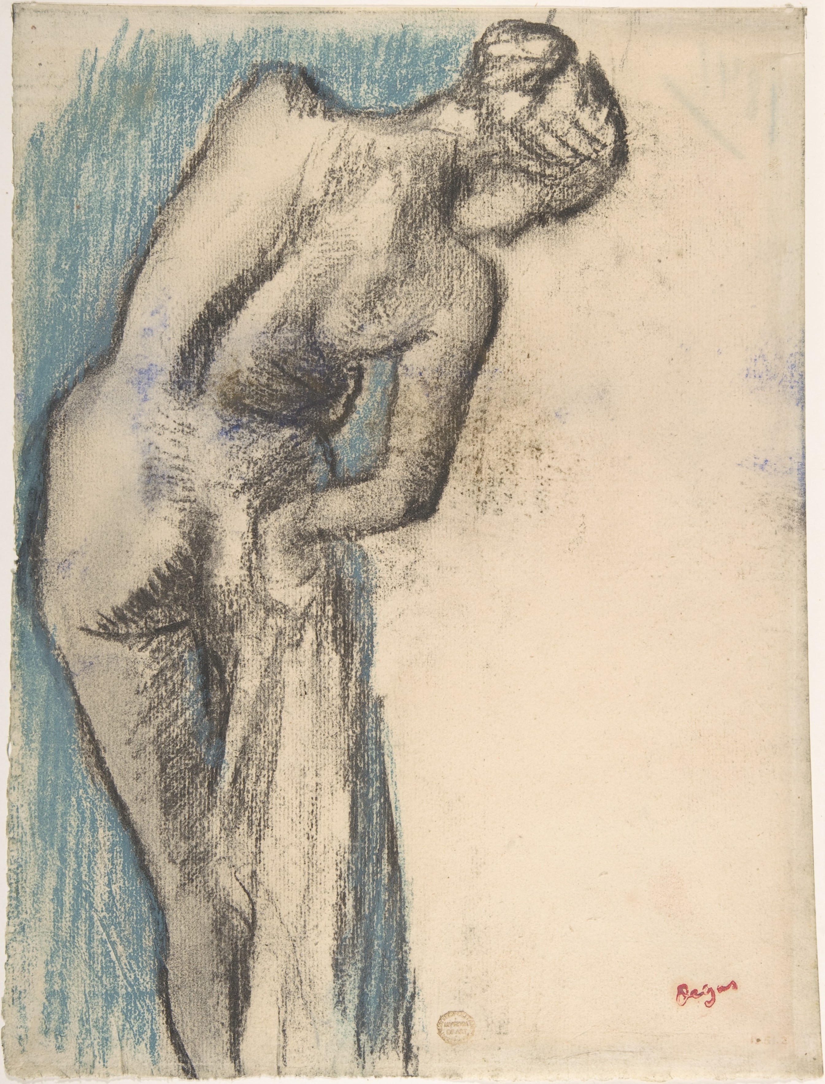 Bather Drying Herself 1883